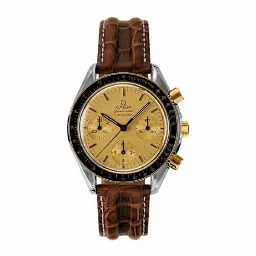 Omega Speedmaster Reduced Stainless Steel / Yellow Gold / Champagne 3710.10.12 (DA 175.0032)